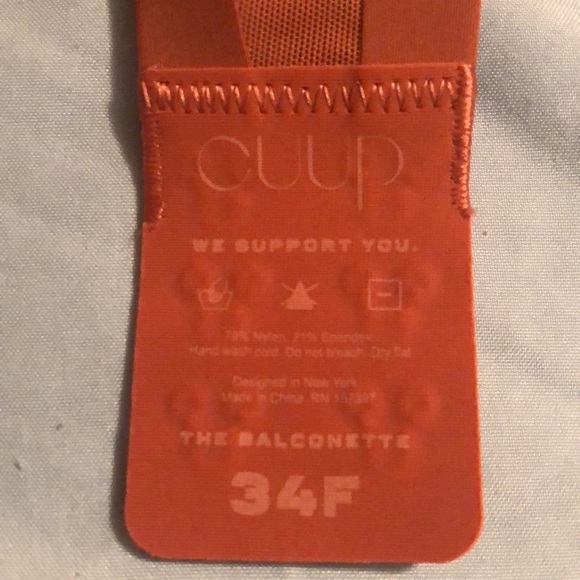 NWOT CUUP balconette bra - Picture 4 of 4